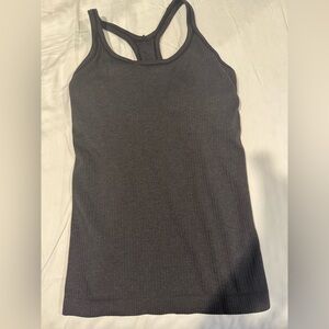 Lululemon “Ebb to Street” Tank Top. Dark Grey. Size 6